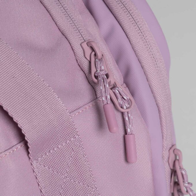 Sport duffelbag, pink glitter, detaljbilde