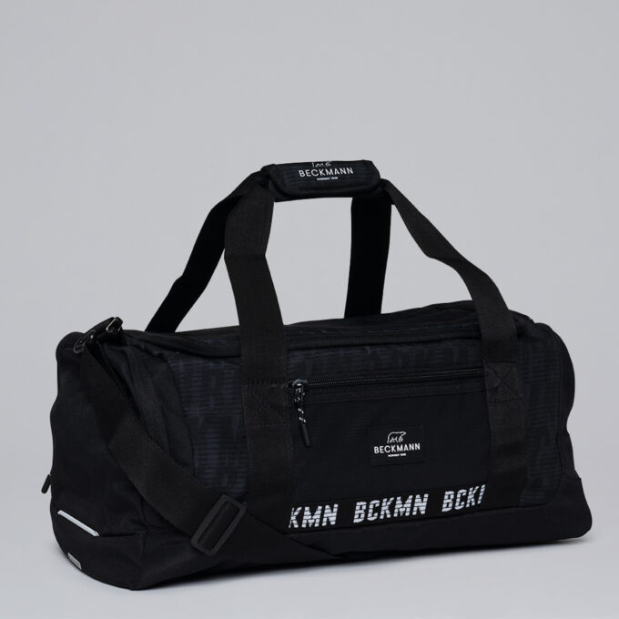 Sport duffelbag, black bckmn, praktiske lommer og separat rom med lufting til treningssko